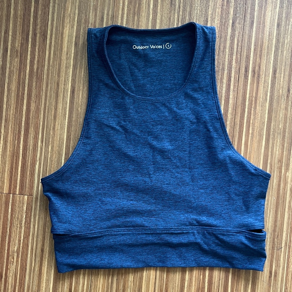 Outdoor Voices Women's Navy Tank Top